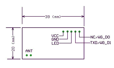 P2 2.54mm插针PIN脚定义图